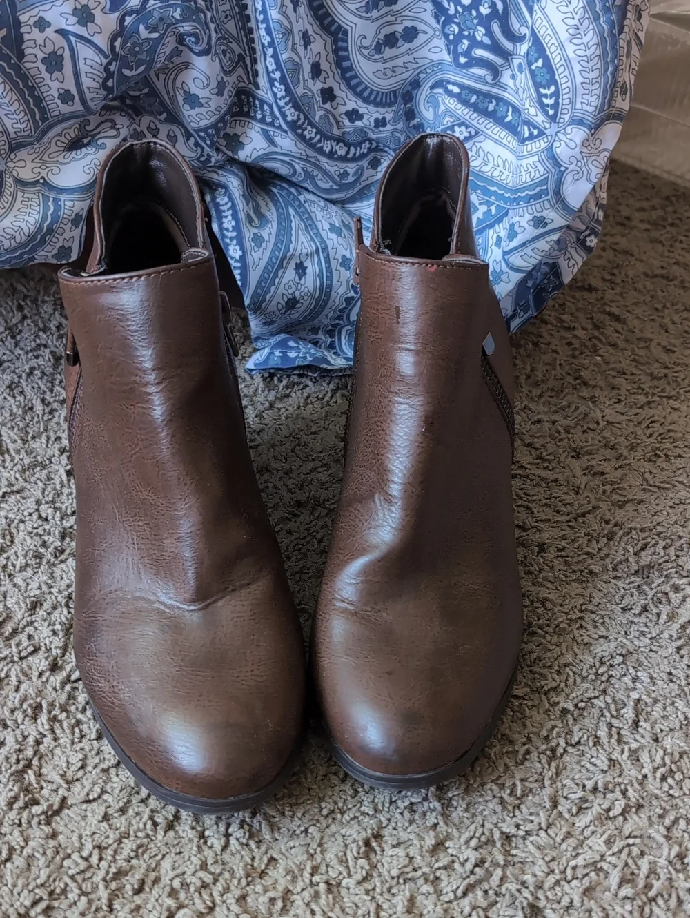 Style&Co Brown Ankle Boots